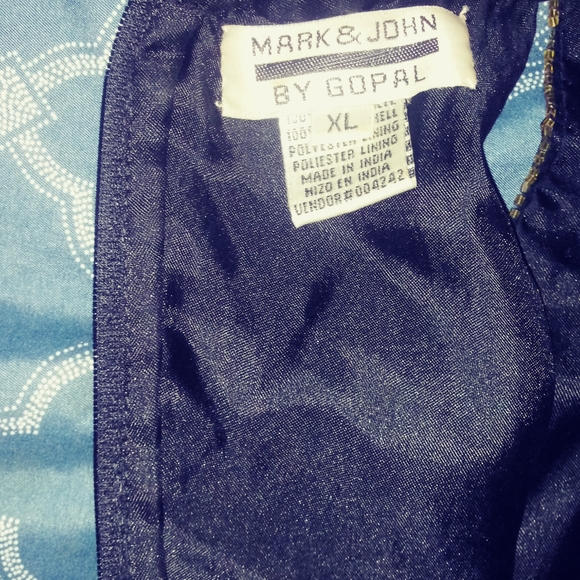 Vintage Mark & John by gopal sequins and beads top - Picture 7 of 10